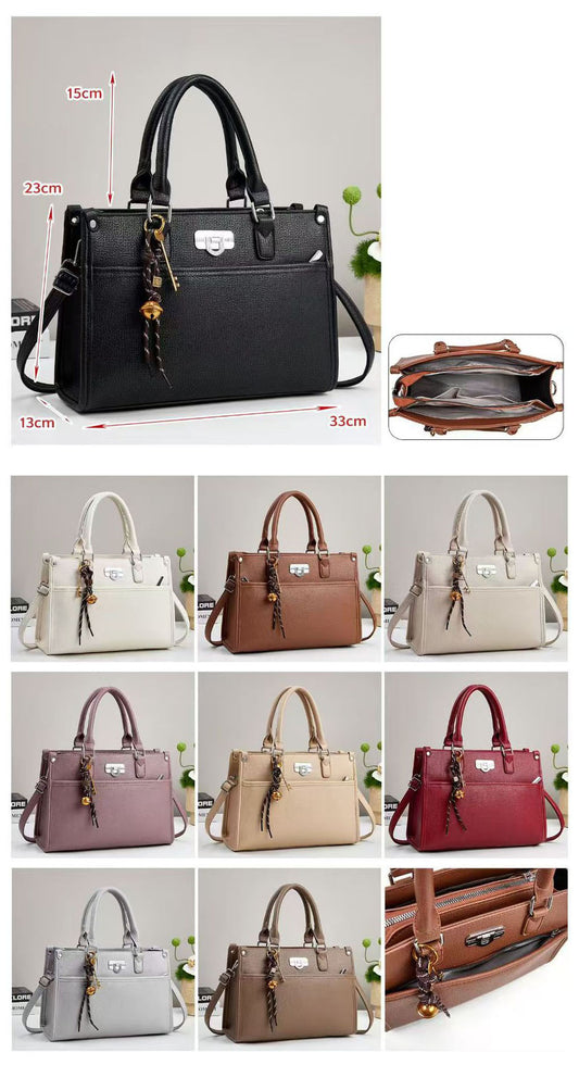 Bolso de mano y hombro con múltiples bolsillos para cualquier ocasión