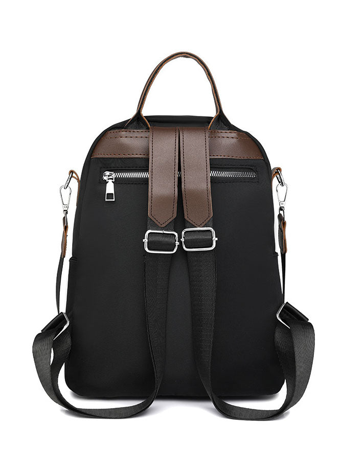 Mochila en tela con multiples compartimentos