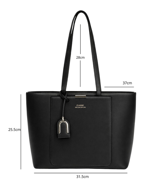 Bolso espacioso con multiples bolsillos