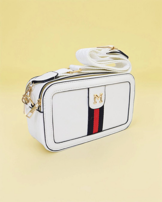 Black Friday • Crossbodies doble zipper con franja coloridos