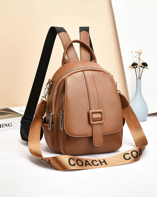 Mochila-cartera pequeña con estilo casual