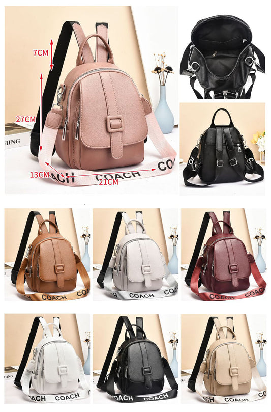 Mochila-cartera pequeña con estilo casual