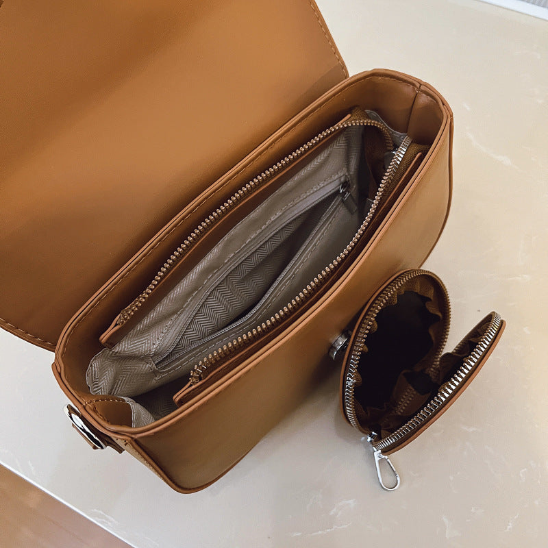 Crossbody con estillo conservador clasico