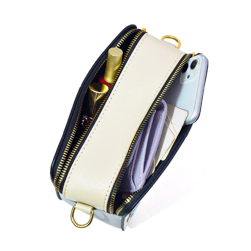 Black Friday • Crossbody colorido con doble zipper