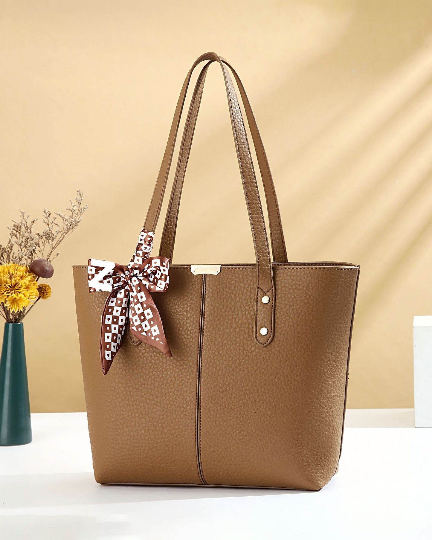 💕Oferta ¡San Valentín! 💕 • Cartera mediana tipo bolso con bufanda