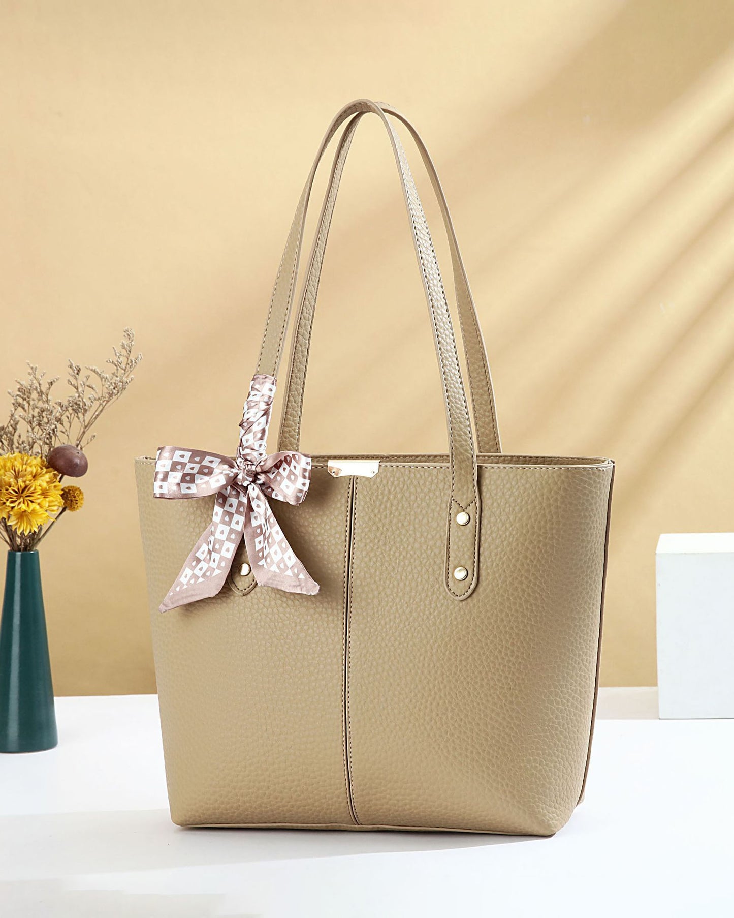 💕Oferta ¡San Valentín! 💕 • Cartera mediana tipo bolso con bufanda