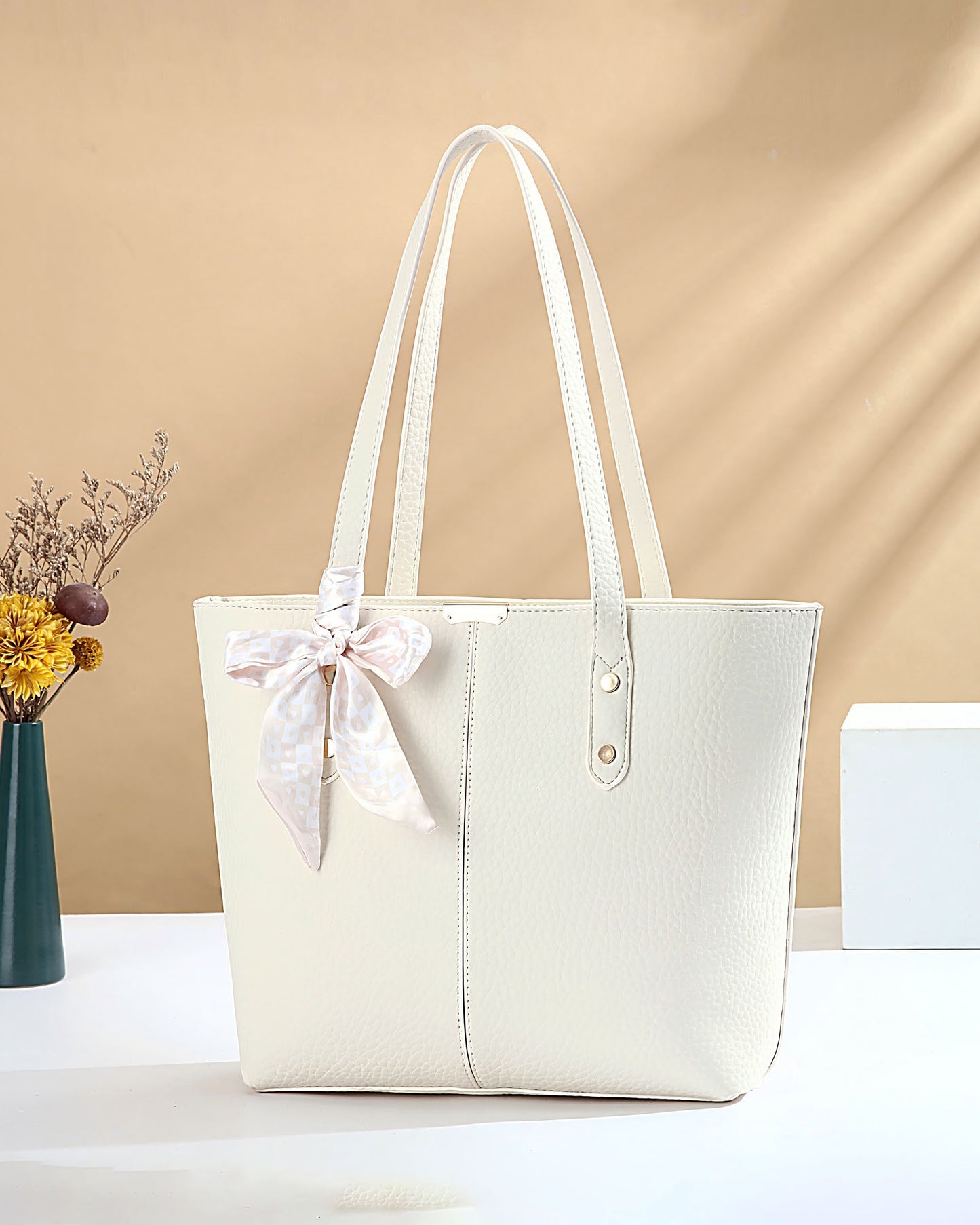 💕Oferta ¡San Valentín! 💕 • Cartera mediana tipo bolso con bufanda