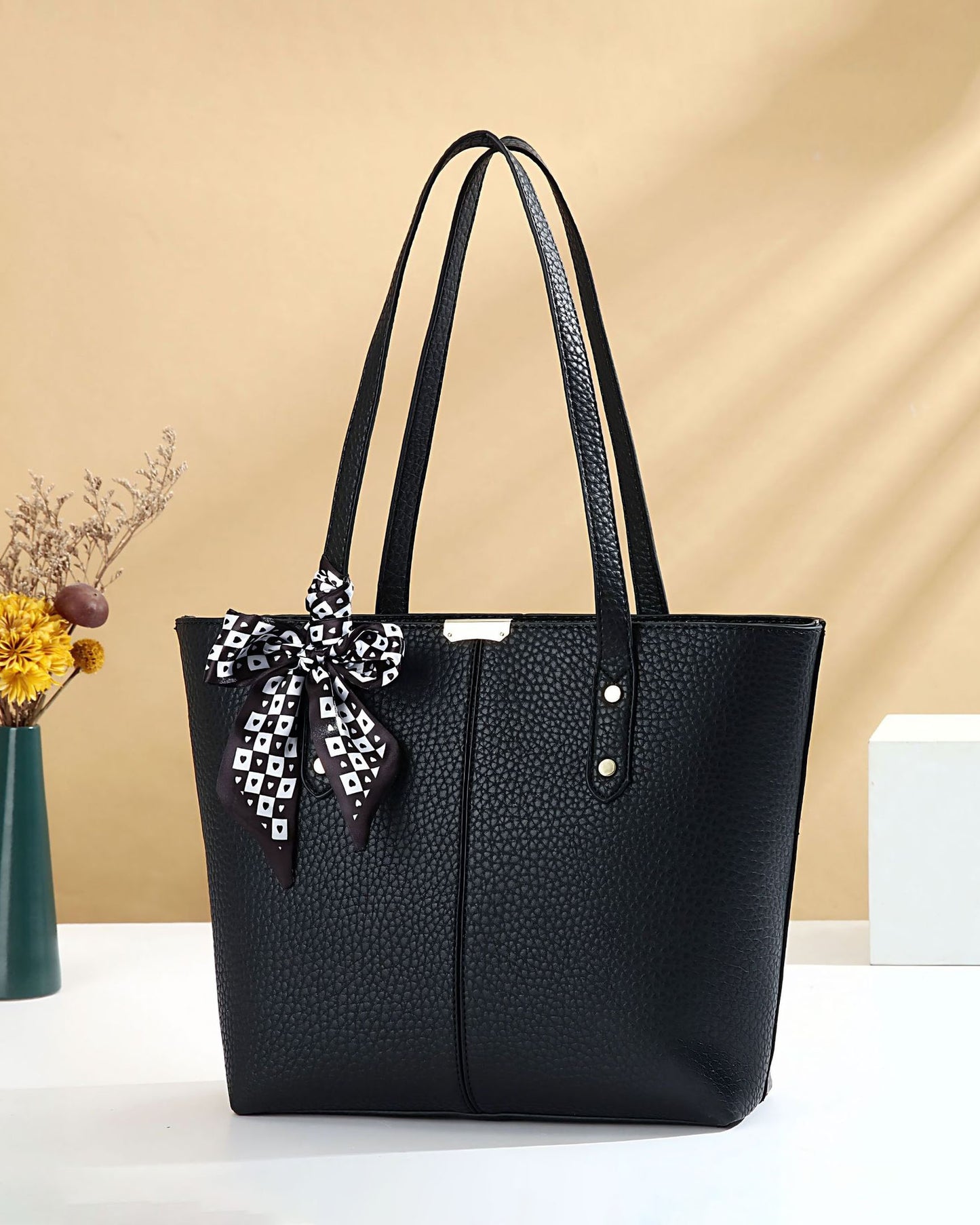 💕Oferta ¡San Valentín! 💕 • Cartera mediana tipo bolso con bufanda