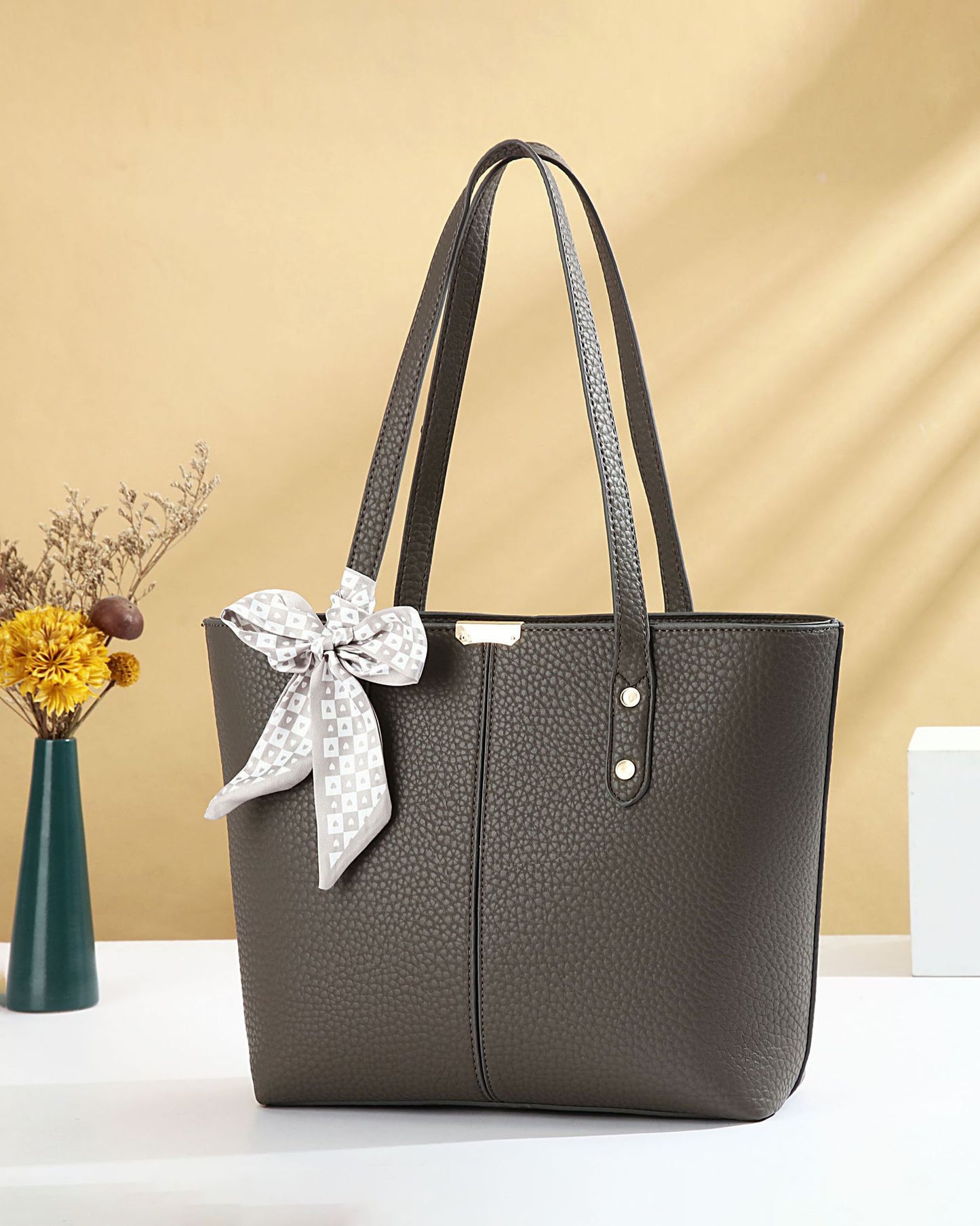 💕Oferta ¡San Valentín! 💕 • Cartera mediana tipo bolso con bufanda