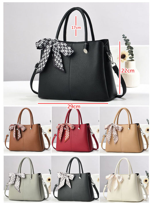 💕Oferta ¡San Valentín! 💕 • Cartera mediana con detalles en dorado y bufanda decorativa