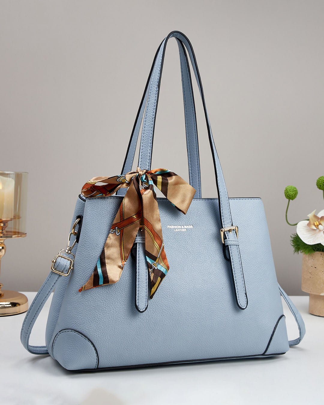 💕Oferta ¡San Valentín! 💕 •  Cartera tipo bolso con bufanda