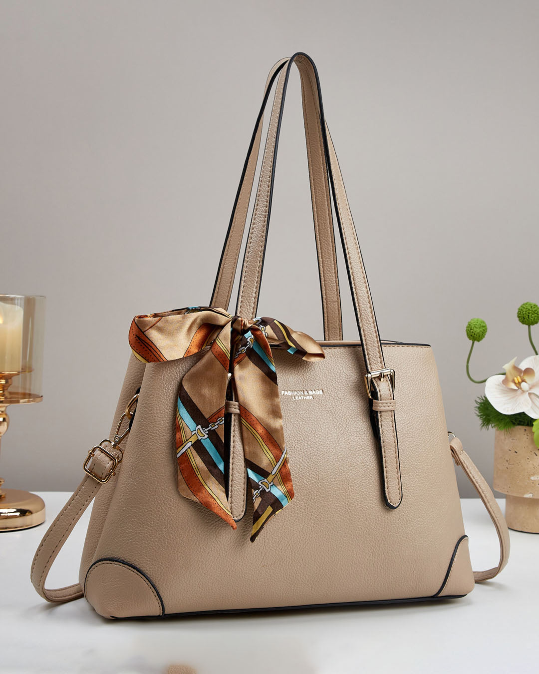 💕Oferta ¡San Valentín! 💕 •  Cartera tipo bolso con bufanda