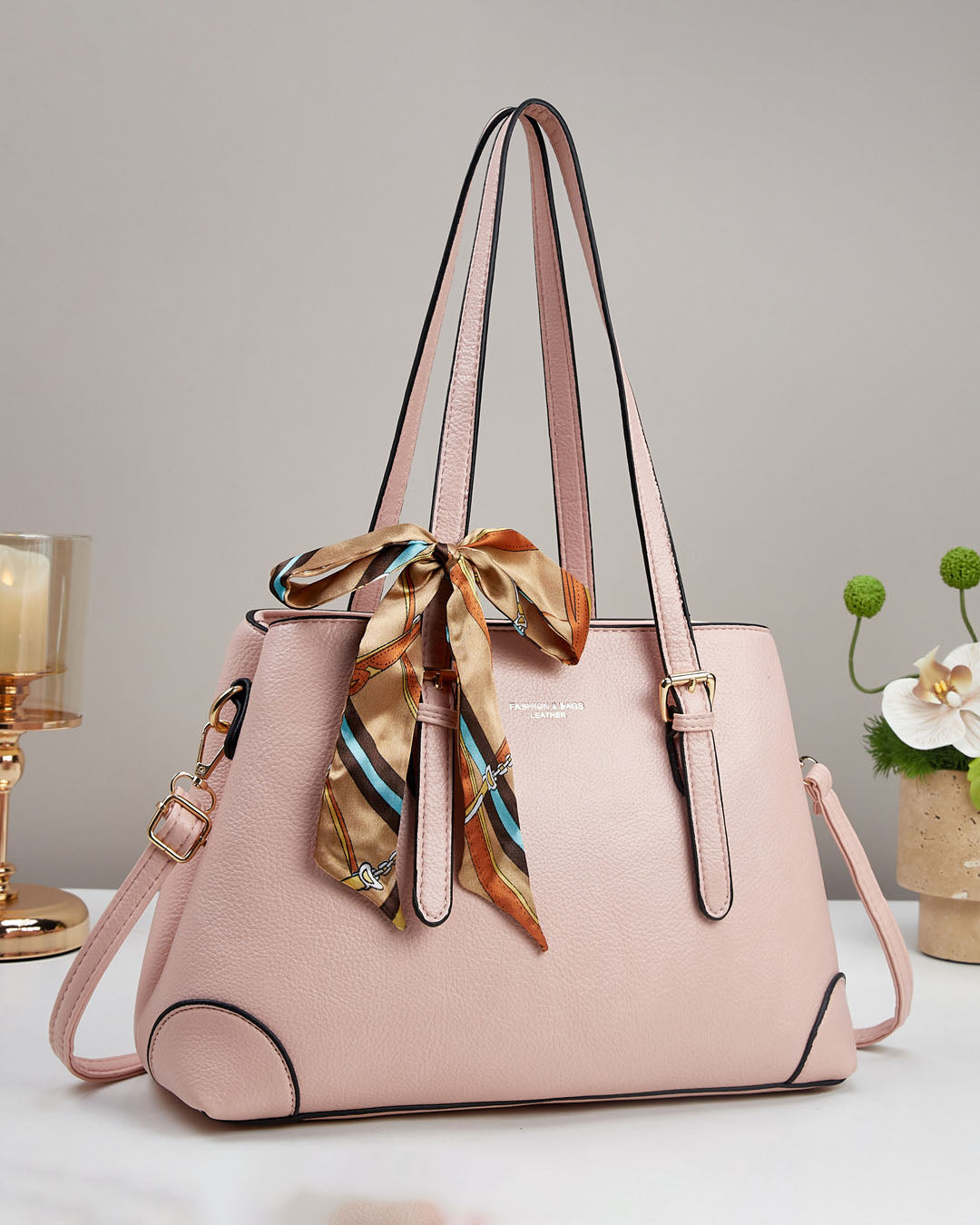 💕Oferta ¡San Valentín! 💕 •  Cartera tipo bolso con bufanda