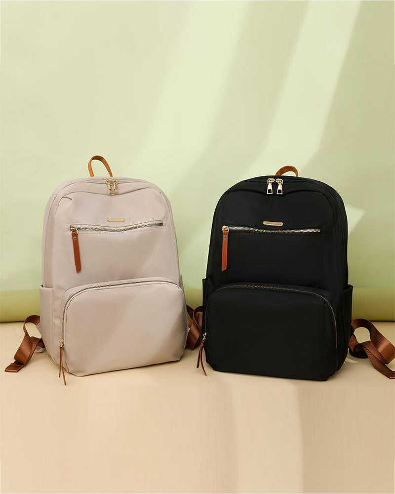 Mochila mediana de formato rectangular para uso diario
