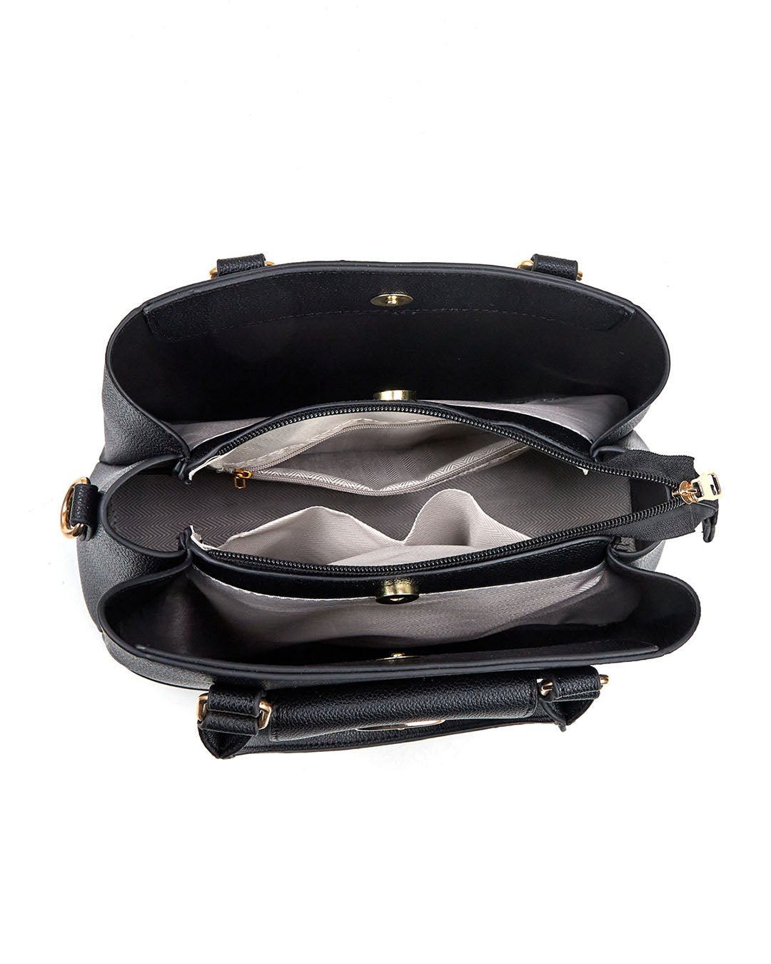 Cartera mediana con bolsillo frontal y correa larga desmontable