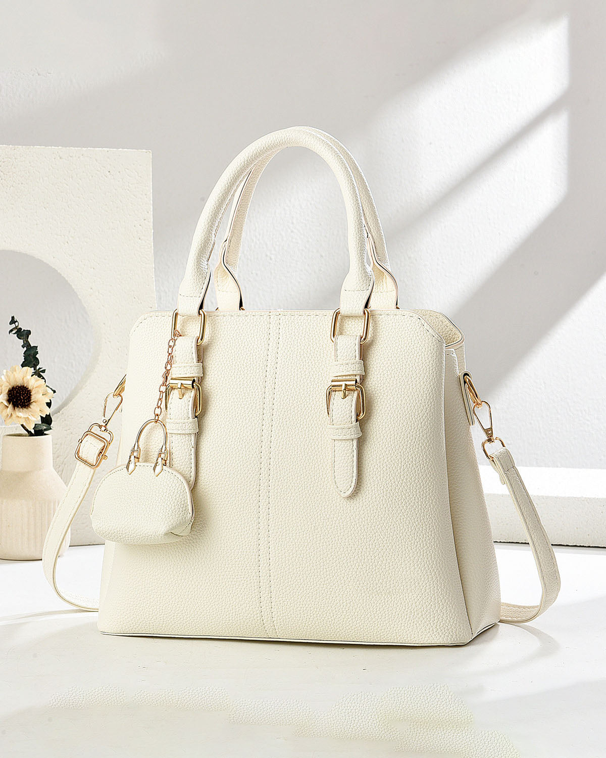 💕Oferta ¡San Valentín! 💕 •  Cartera mediana con llavero de carterita