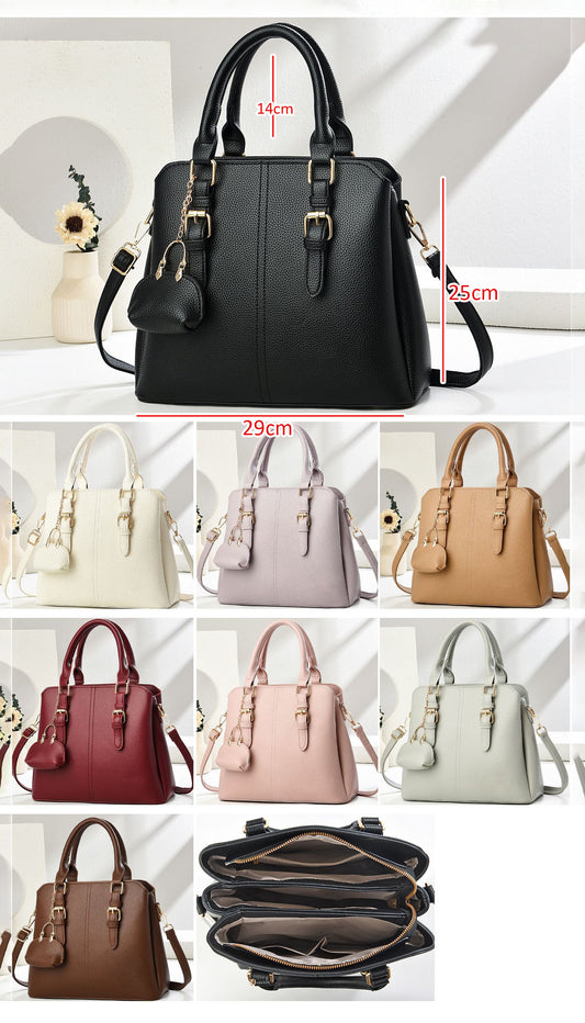 💕Oferta ¡San Valentín! 💕 •  Cartera mediana con llavero de carterita