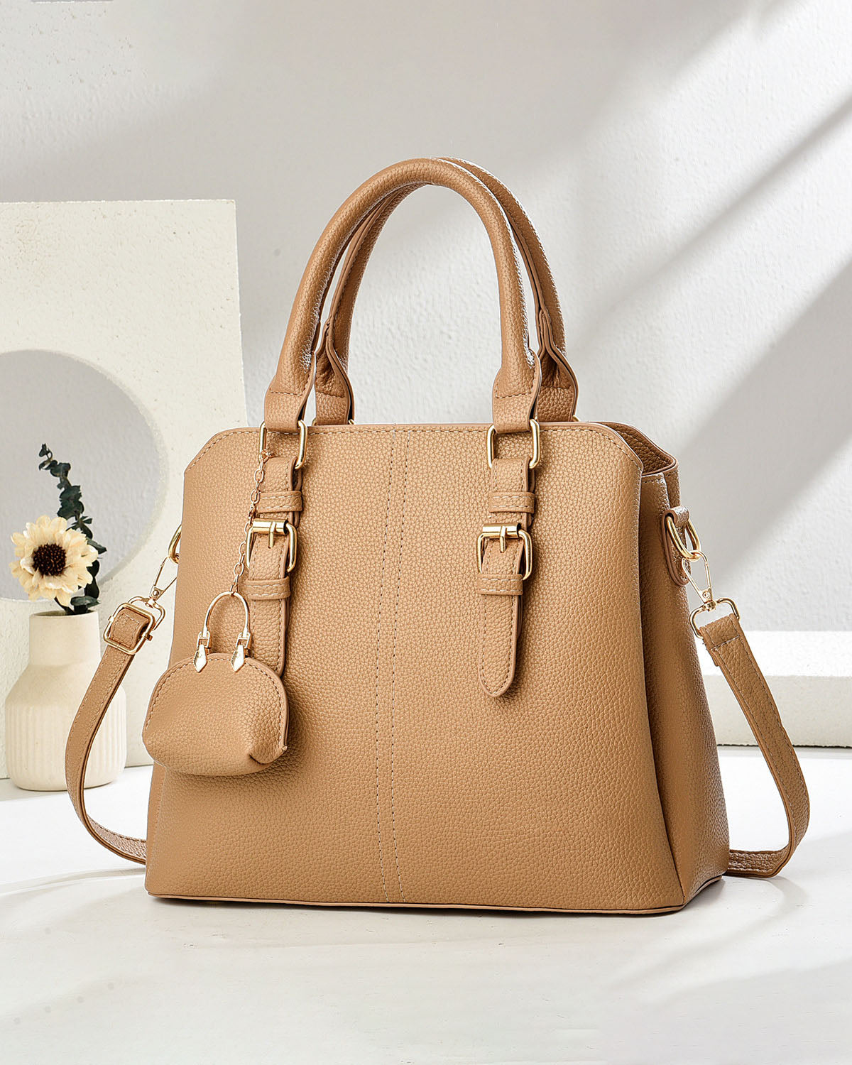 💕Oferta ¡San Valentín! 💕 •  Cartera mediana con llavero de carterita