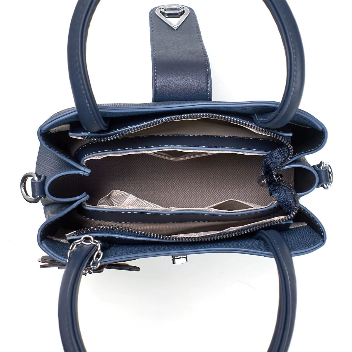 💕Oferta ¡San Valentín! 💕 • Bolso de tamaño mediana con adorno frontal color metálico
