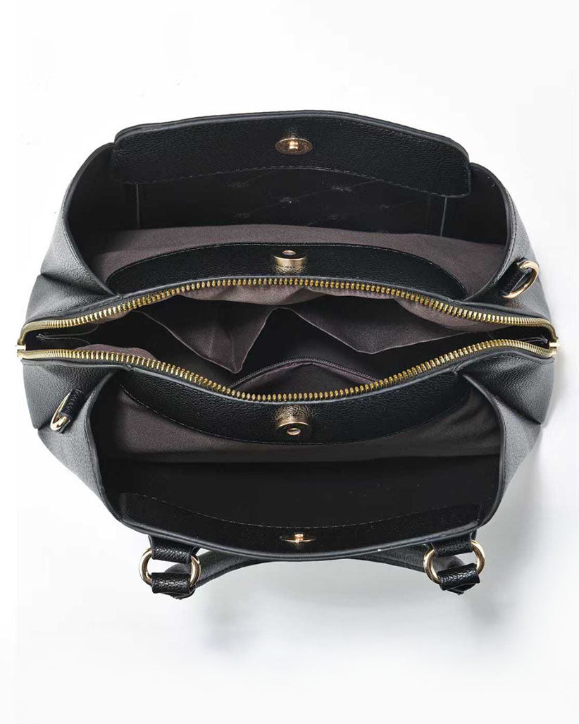 Bolso de mano con cartera mini incluida