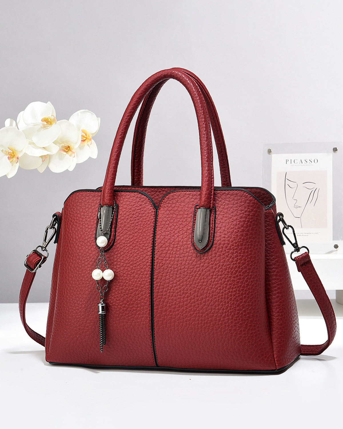 Cartera mediana ideal para oficina