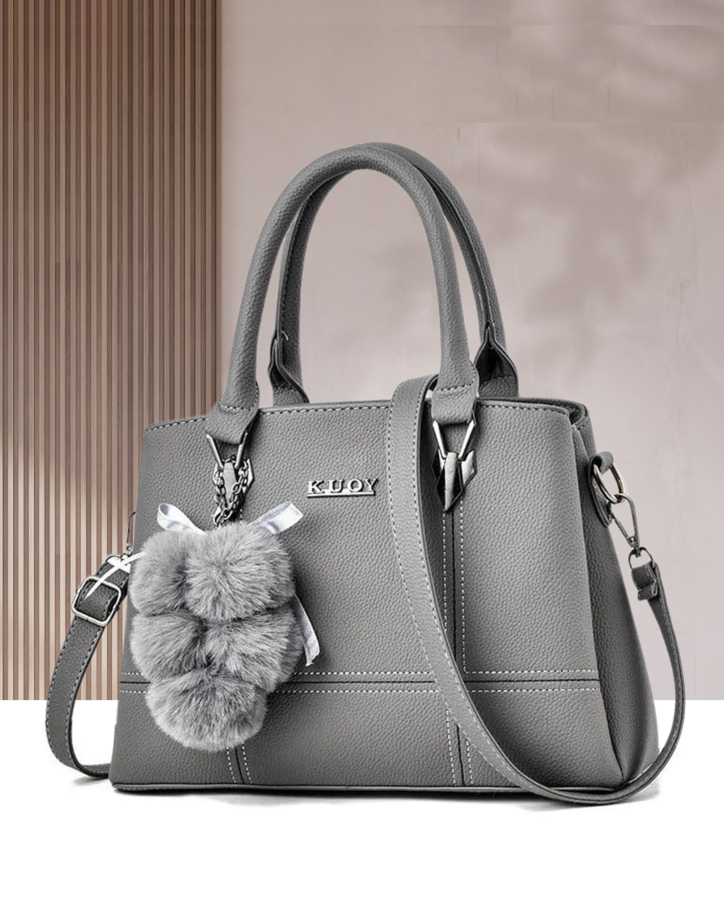 Cartera Confortable con Detalle Único y Estilo Refinado