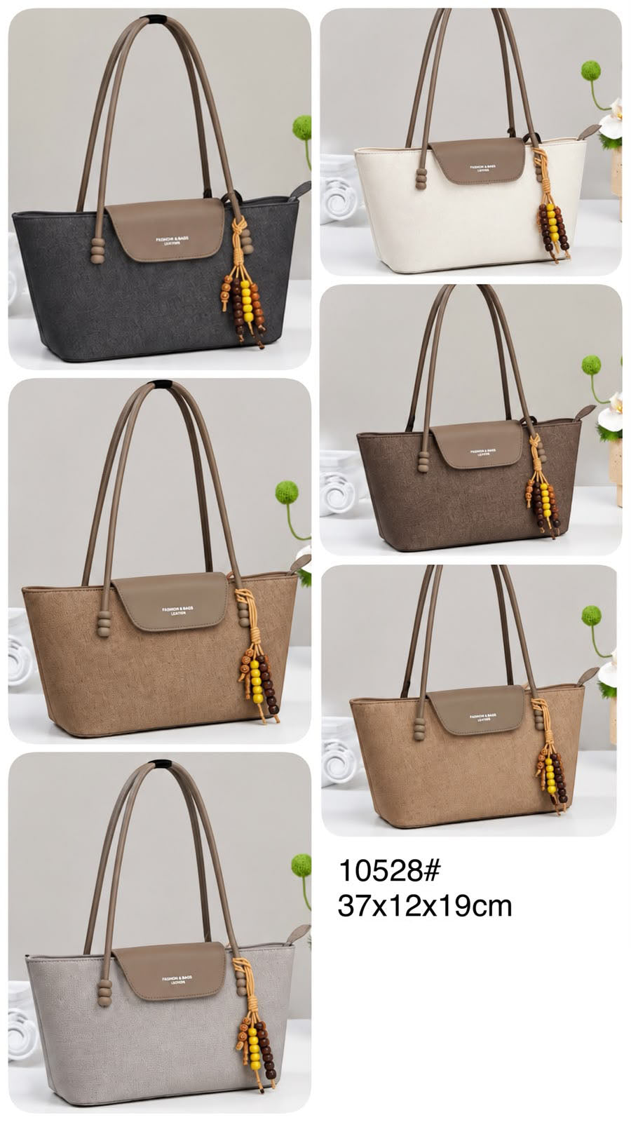 Cartera mediana tipo bolso para uso diario