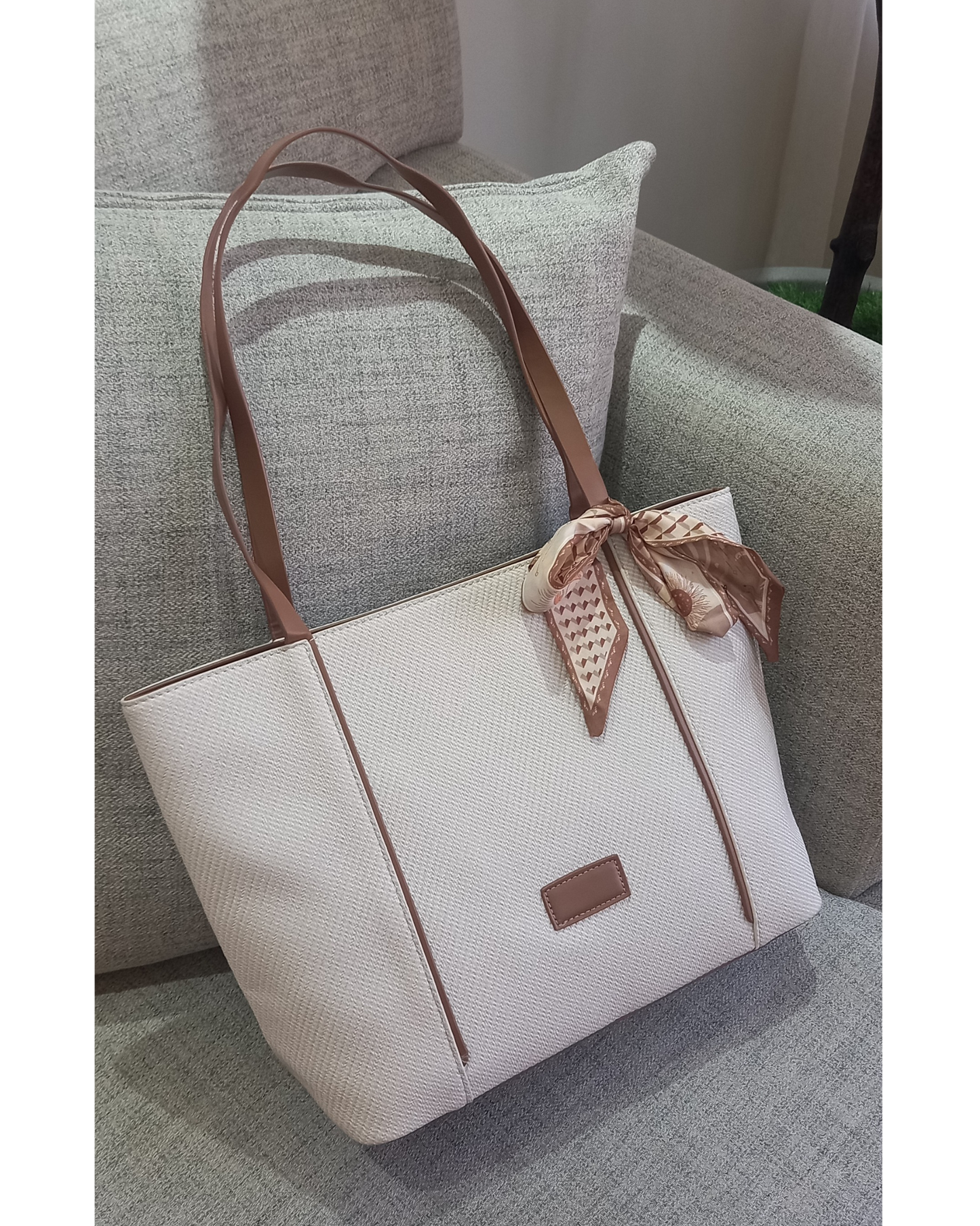 Black Friday • Cartera espaciosa con bufanda