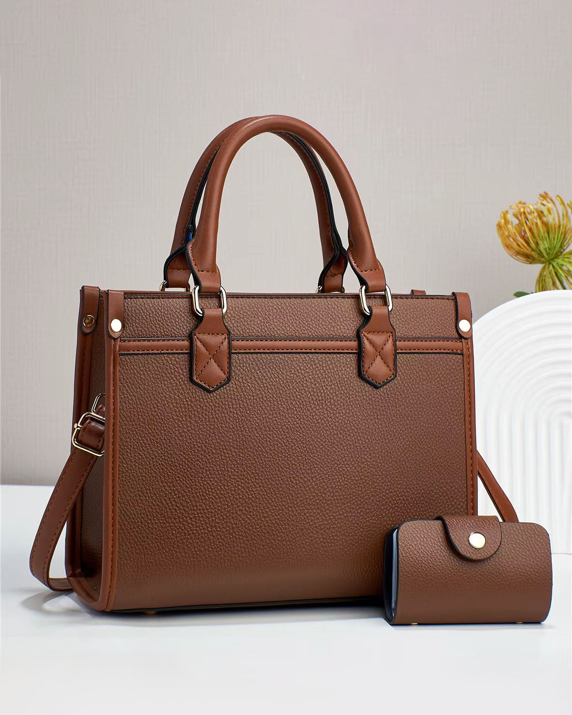 Cartera cuadrada tamaño pequeño
