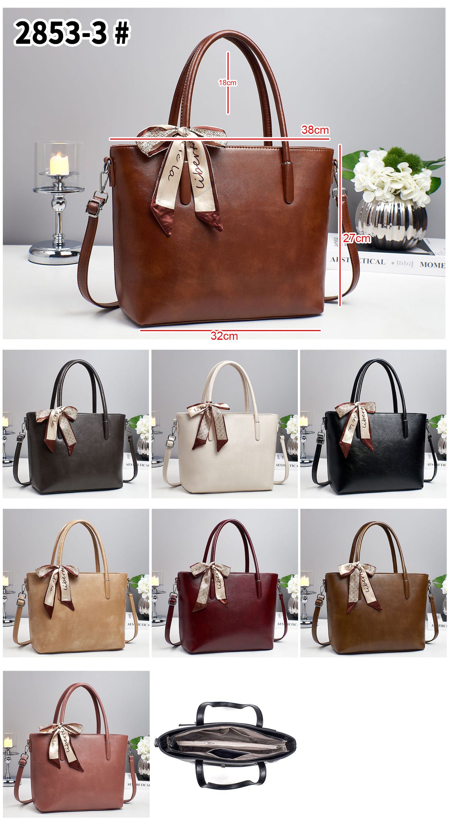 💕Oferta ¡San Valentín! 💕 • Clásico–femenino. Diseño sobrio con detalle decorativo (lazo), pensado para uso diario con un toque delicado