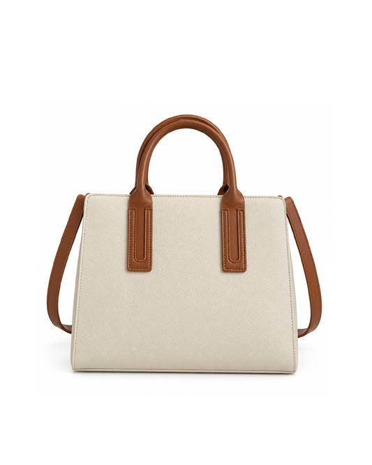 Cartera mediana bi color para uso diario