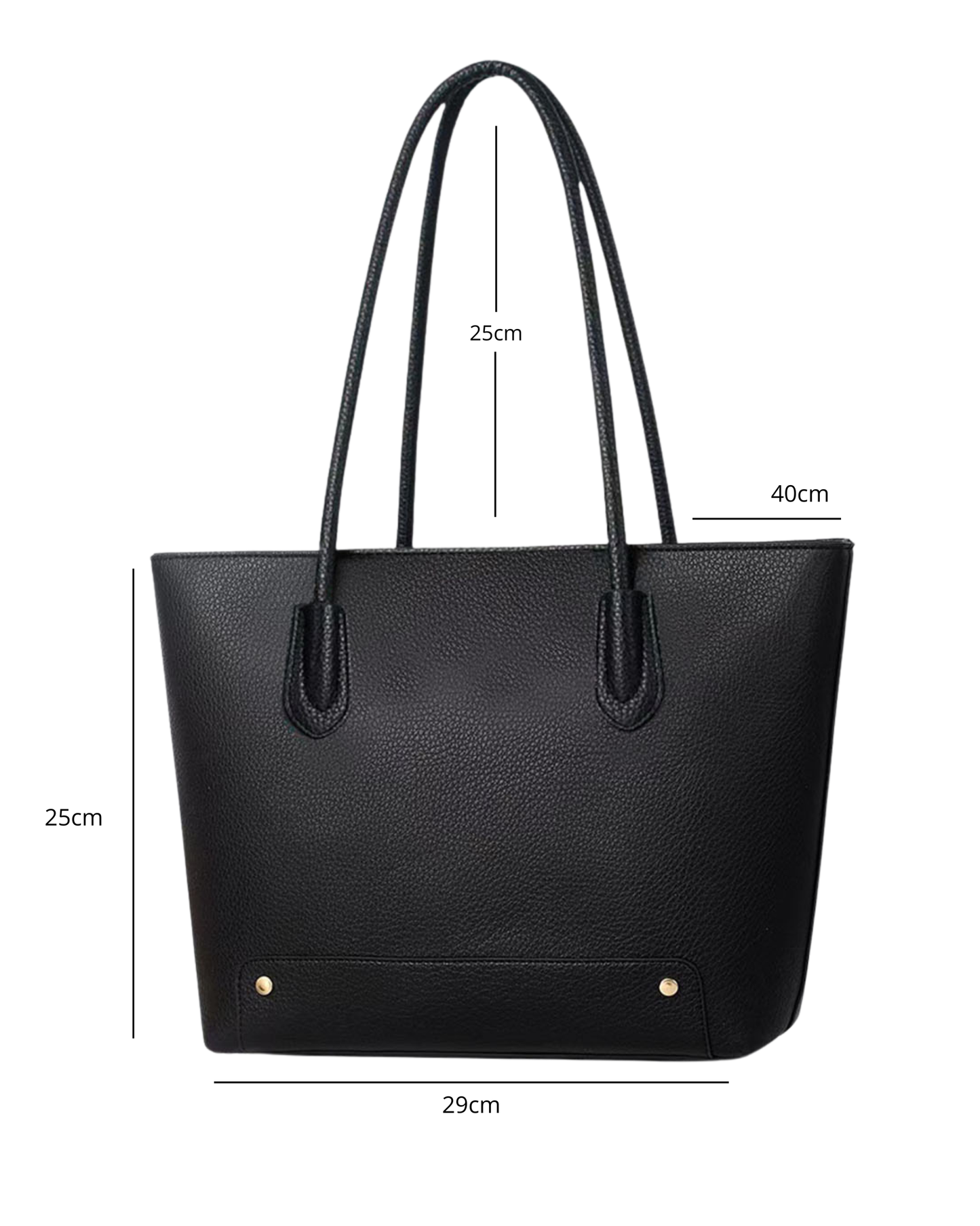 Cartera espaciosa para uso diario