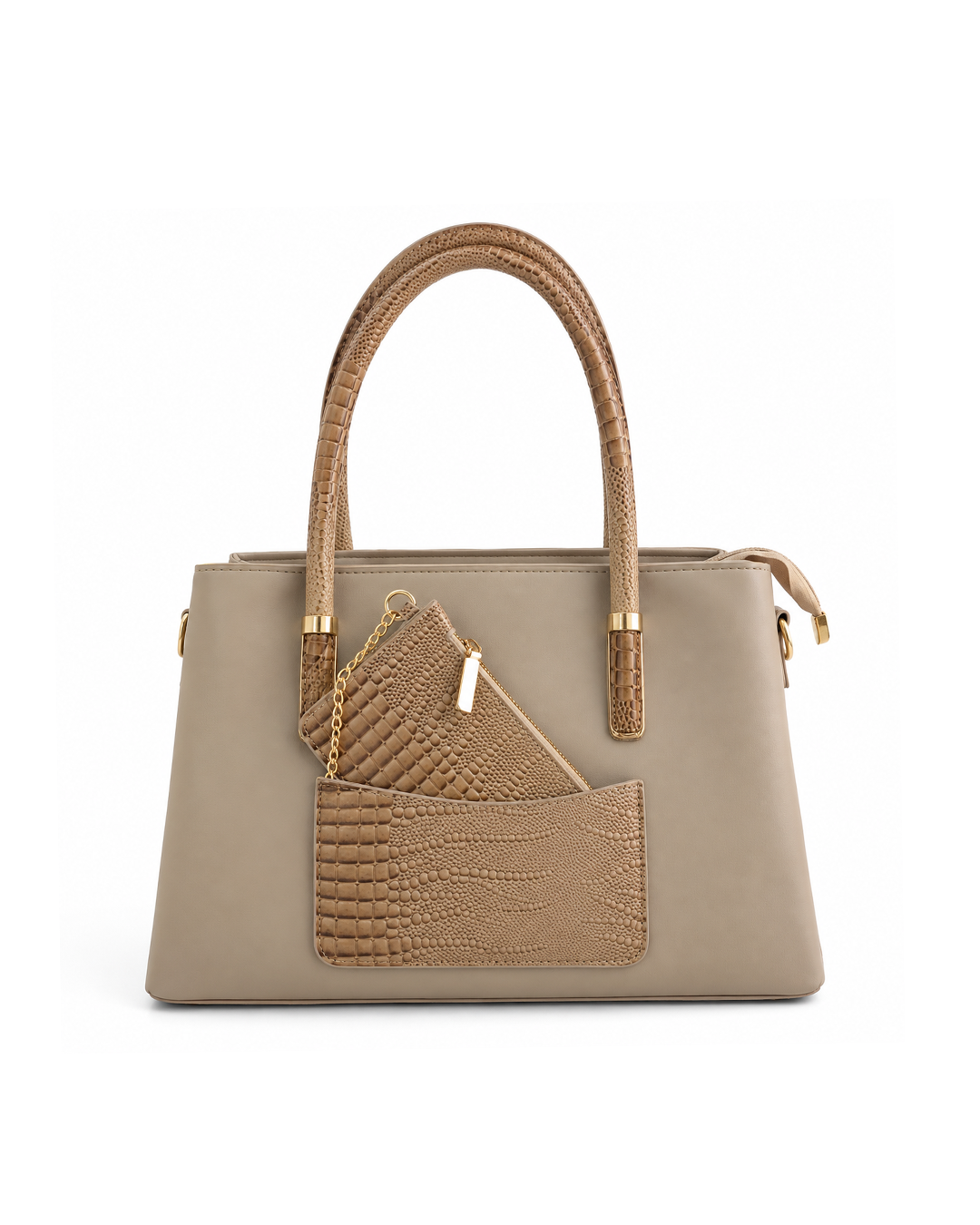 Cartera mediana con estilo clasico conservador, ideal para oficina