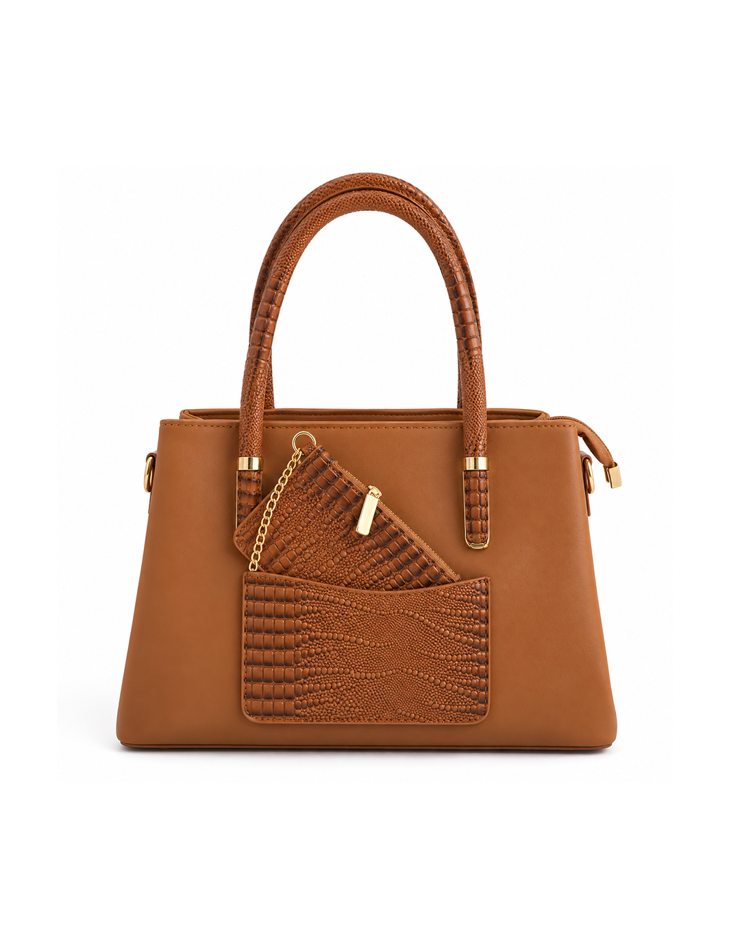 Cartera mediana con estilo clasico conservador, ideal para oficina