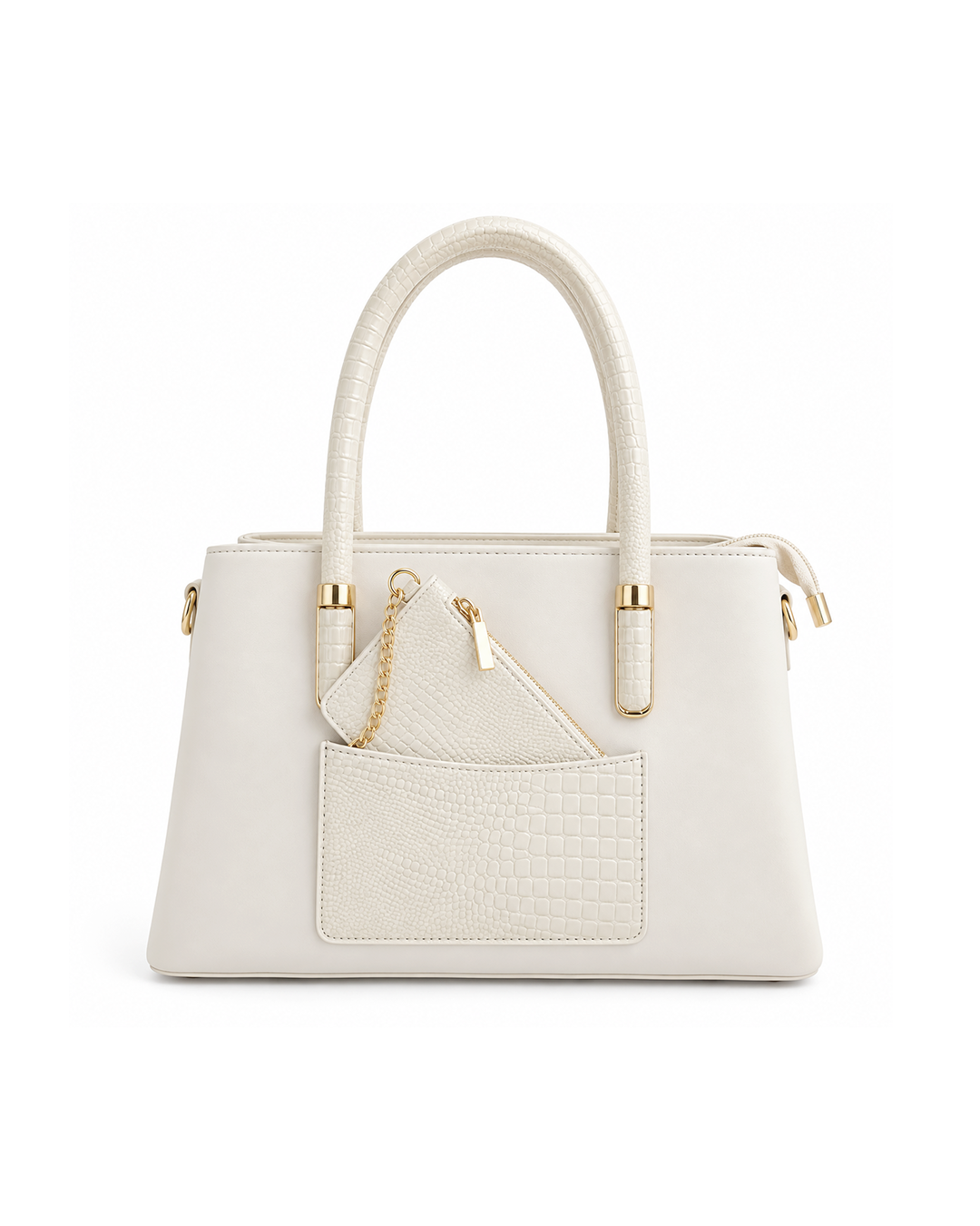 Cartera mediana con estilo clasico conservador, ideal para oficina