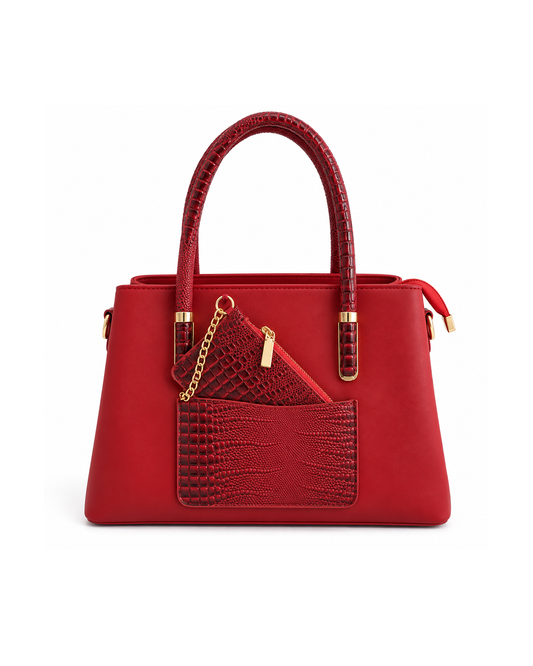 Cartera mediana con estilo clasico conservador, ideal para oficina