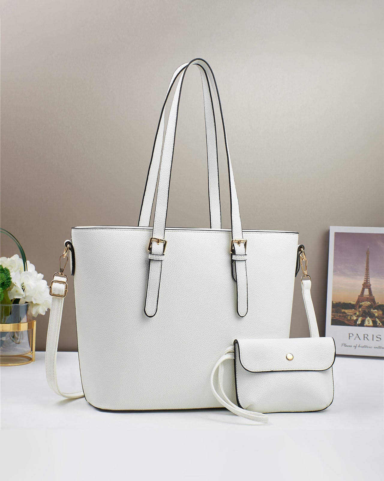 Tote practica con pouch a juego