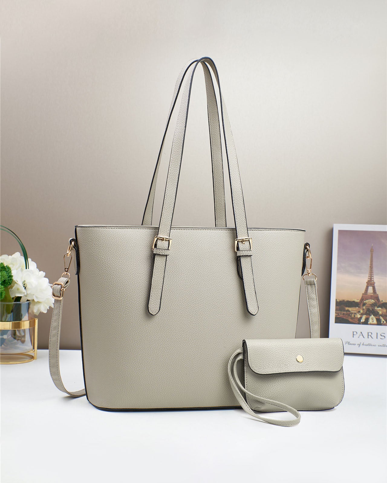 Tote practica con pouch a juego