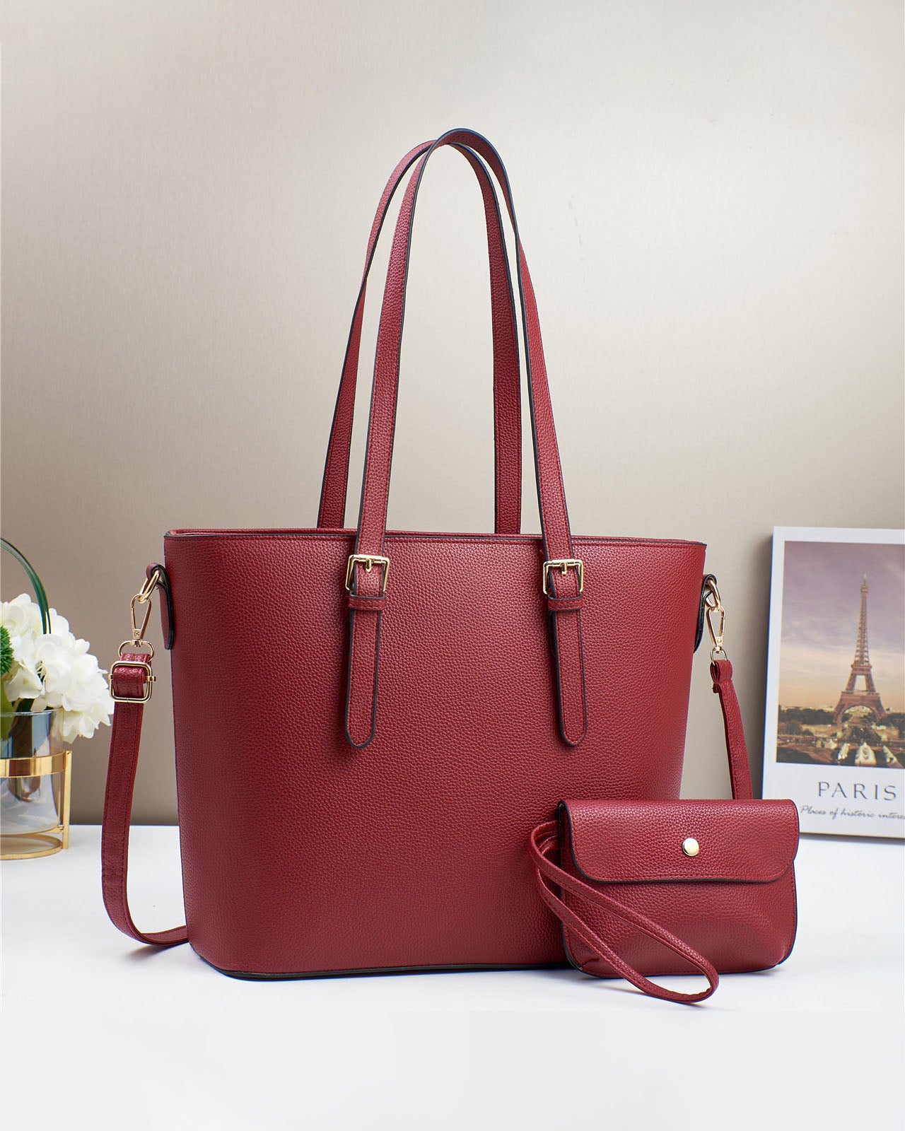Tote practica con pouch a juego