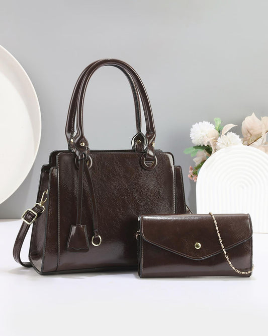 Cartera mediana con sobre