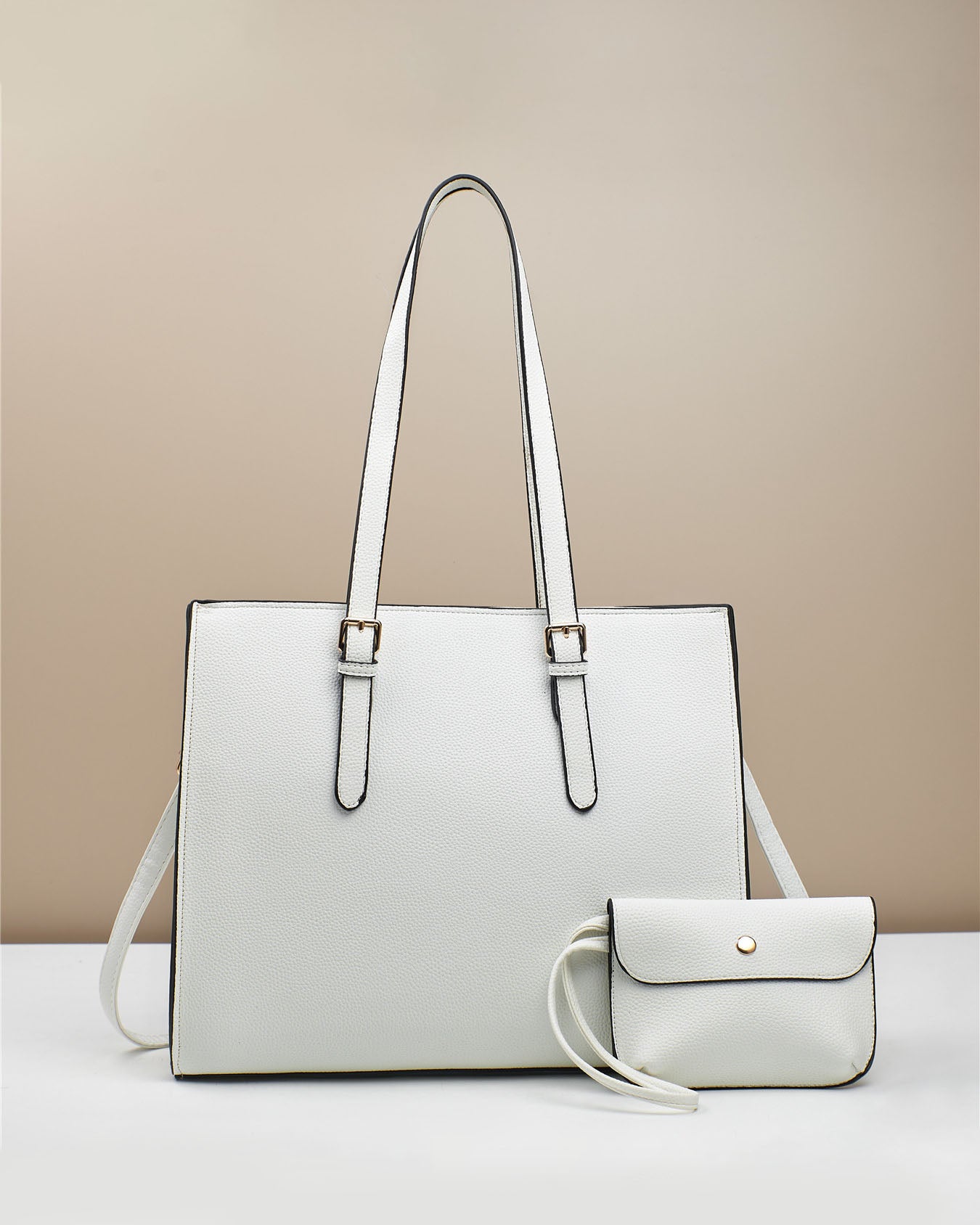 Cartera tipo bolso con mini monedero