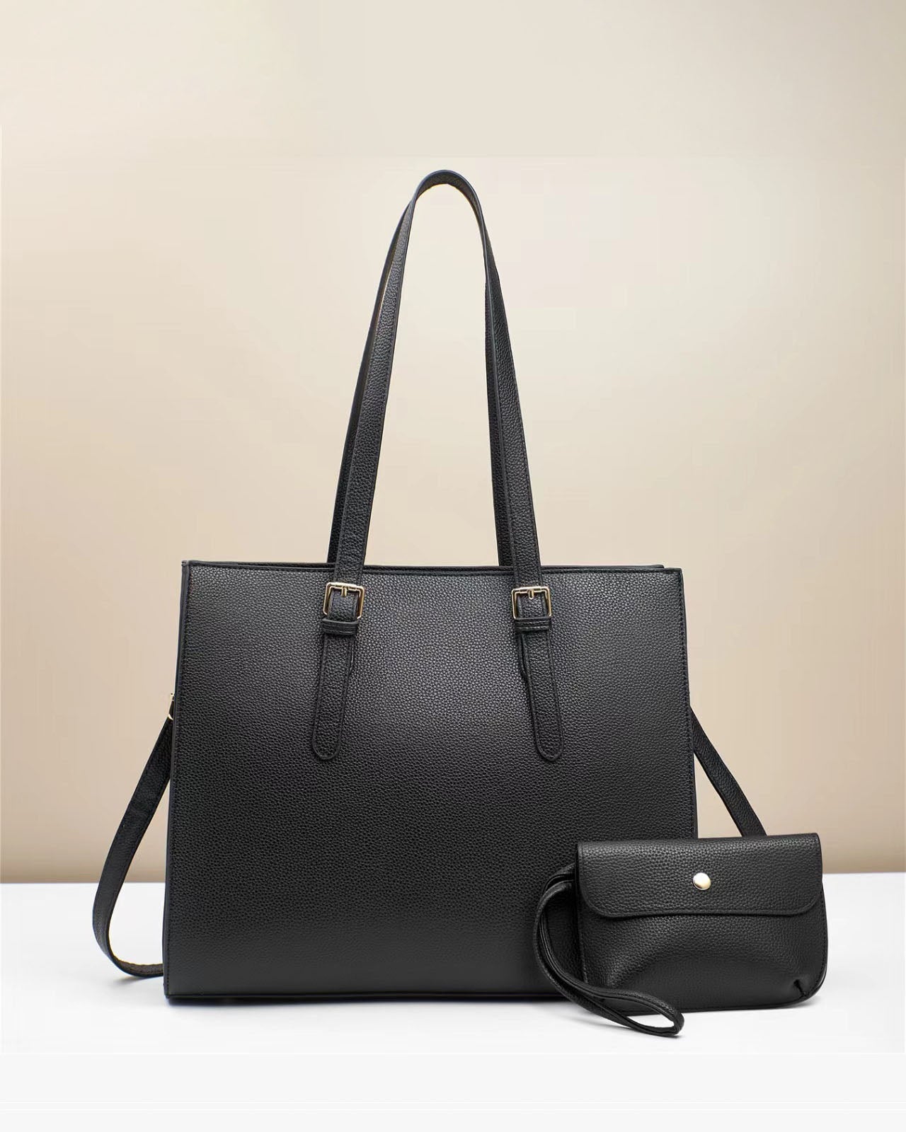 Cartera tipo bolso con mini monedero