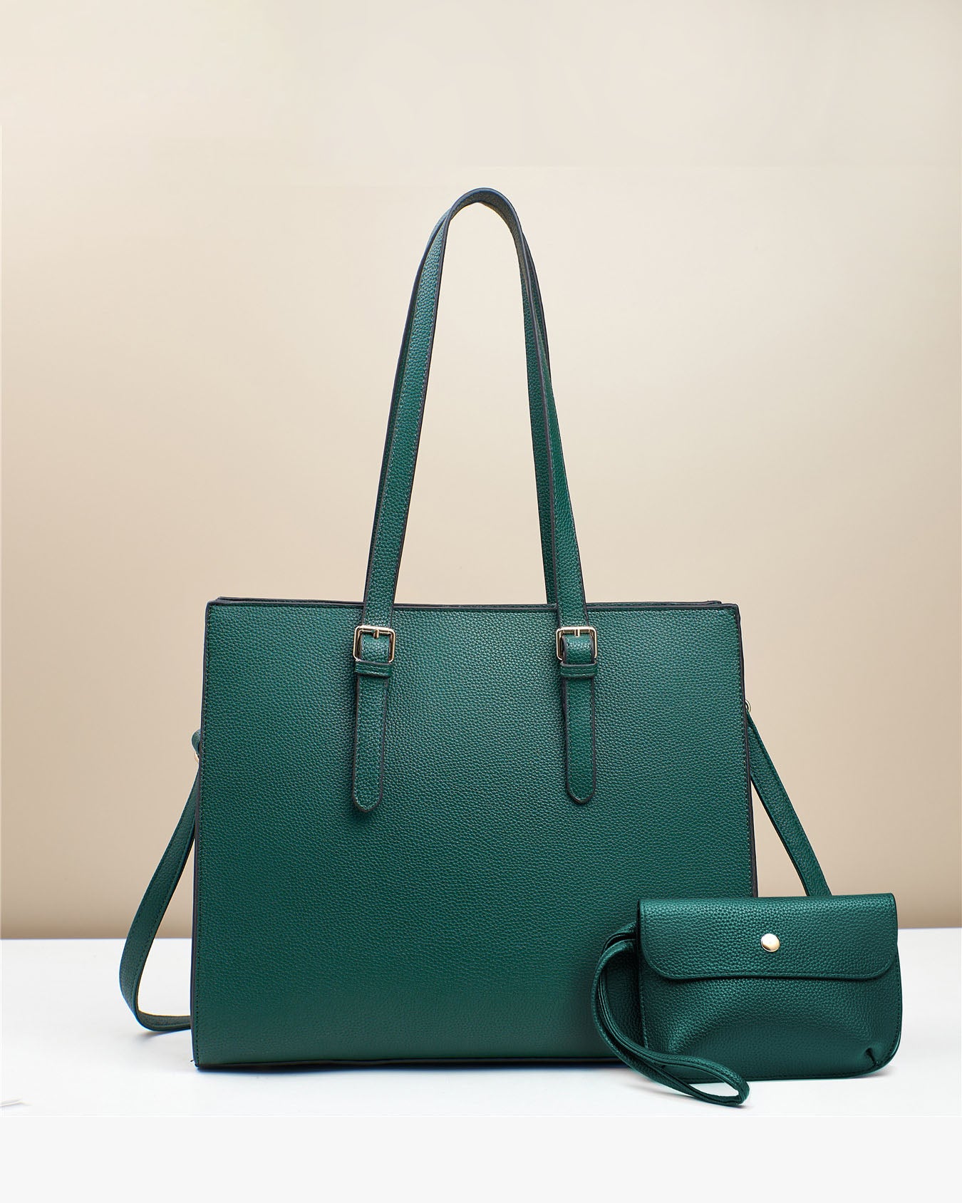 Cartera tipo bolso con mini monedero