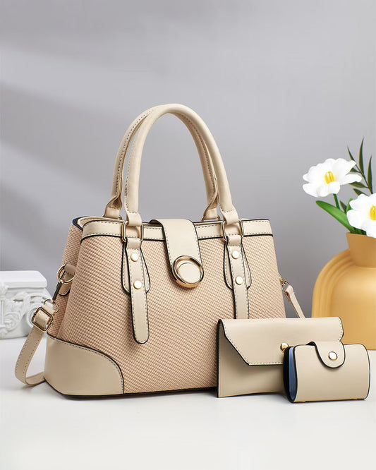 Conjunto de bolso de mano con sobres a juego