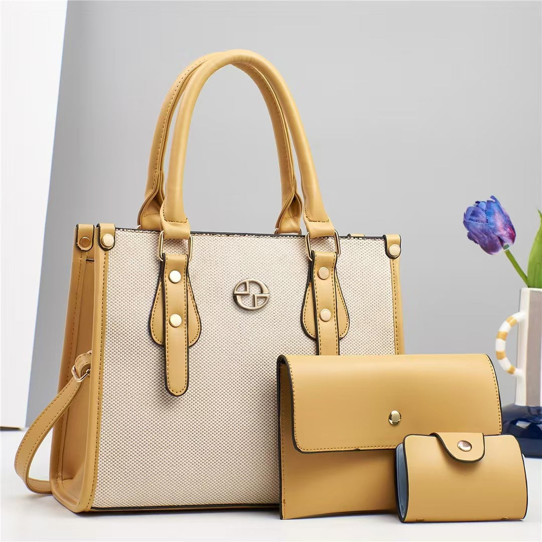 Cartera mediana en combo