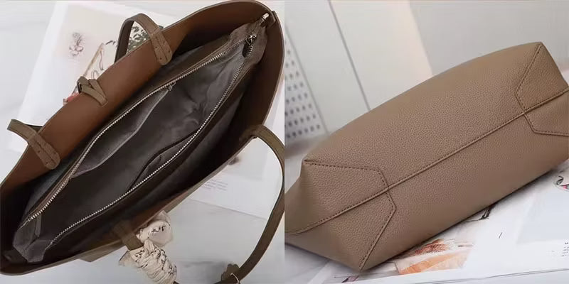 Bolso espacioso tipo tote para uso diario