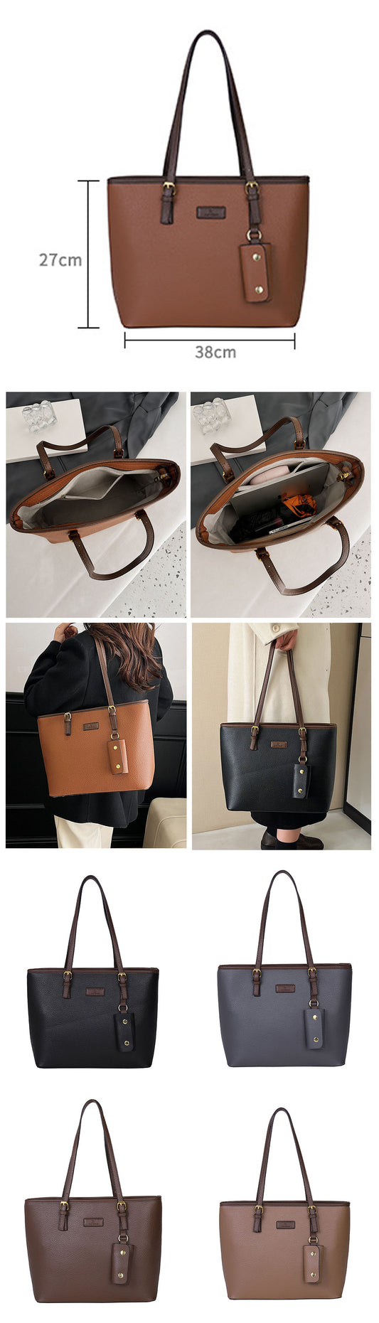 Bolsos de gran capacidad, comoda para cada rutina