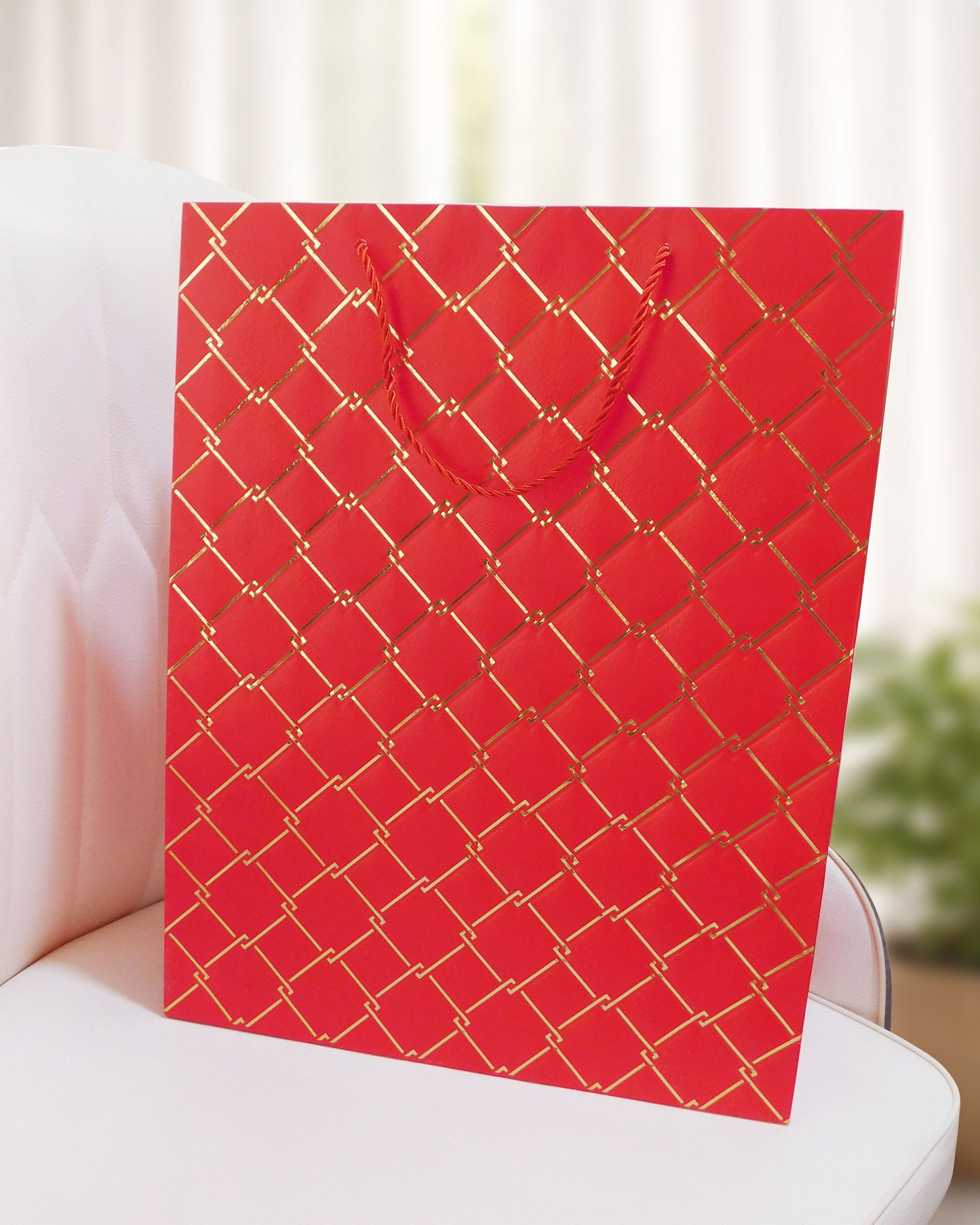 Bolsa de regalo en papel tamaño grande • 31cm largo x 40cm alto
