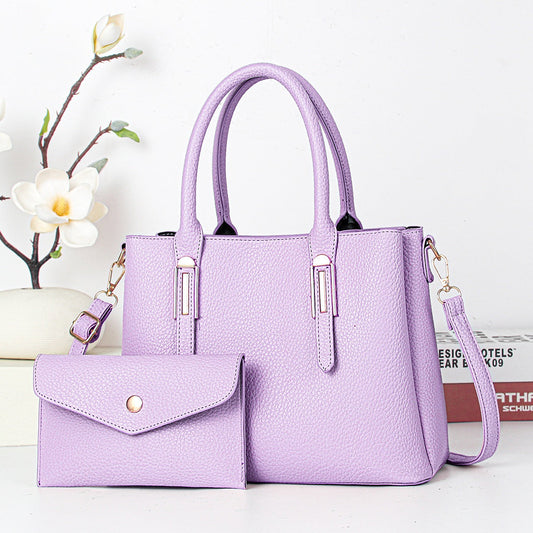 Cartera mediana con sobre