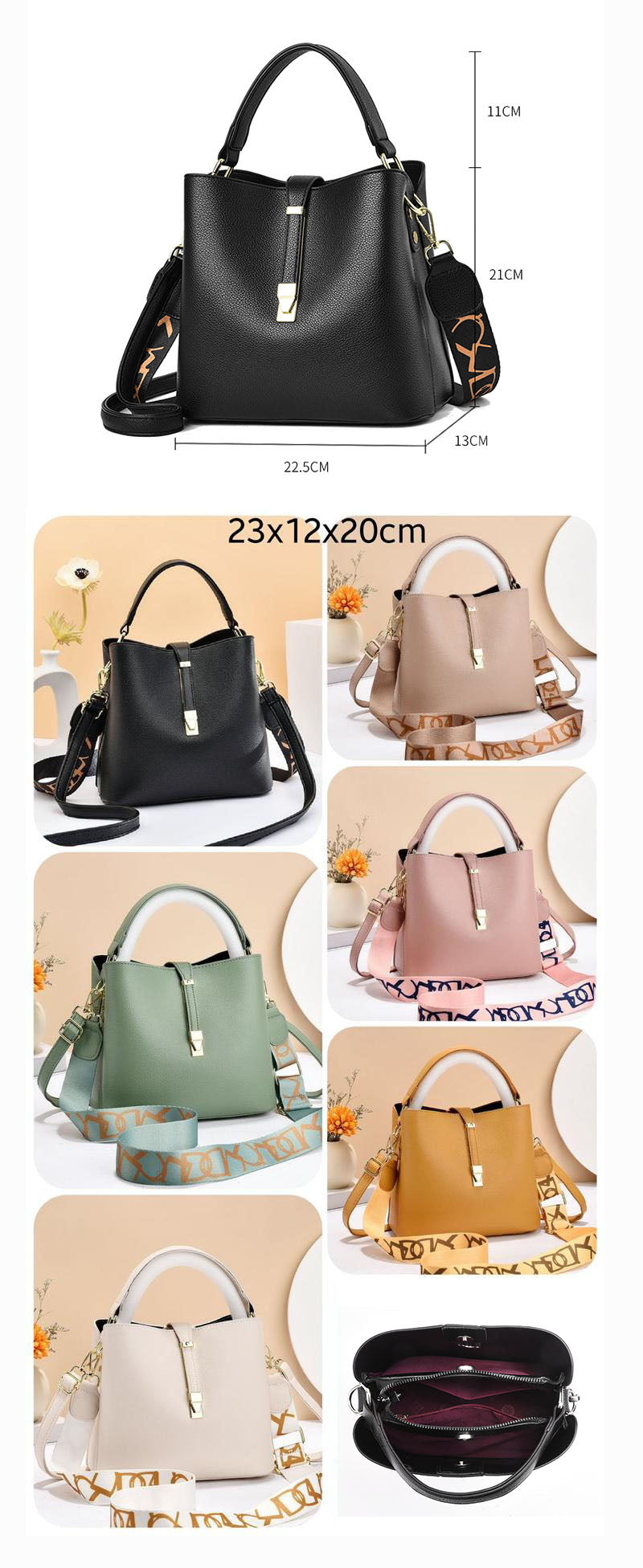 Cartera pequeña tipo crossbody